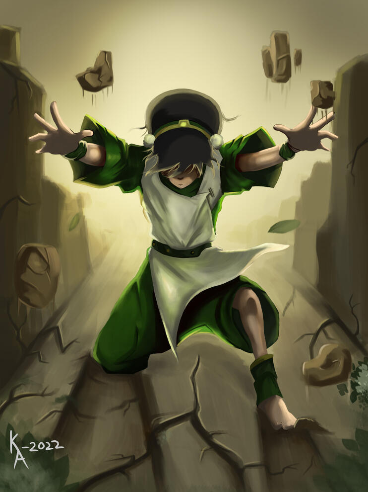 Toph the Earth bender